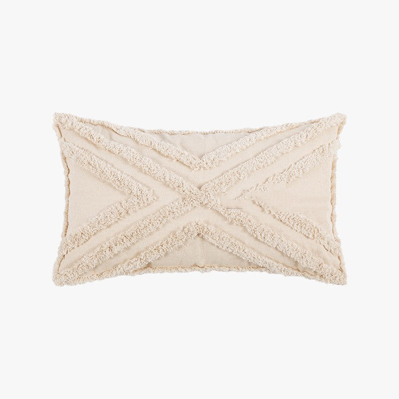 Tassel Tufted Decorative Pillow Cushion Cover