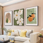Triptych Canvas Wall Art for Home Decor