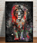 Wolf Wall Art - Canvas Print for Living Room Decor