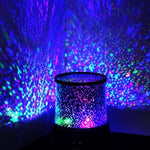 LED Star Projector Lamp - Bright Romantic Night Light