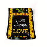 Sunflower Flannel Throw Blanket - Soft & Cozy 1pc