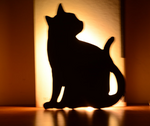 Voice-Controlled Night Light, Silhouette & Projector Lamp
