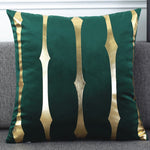 Holland Velvet Bronzing Throw Pillow Cushion Cover