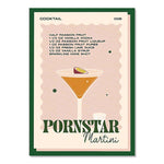Nordic Cocktail Mojito Juice Canvas Wall Art Decor