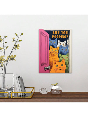 Creative Nordic Canvas Wall Art for Kids' Rooms