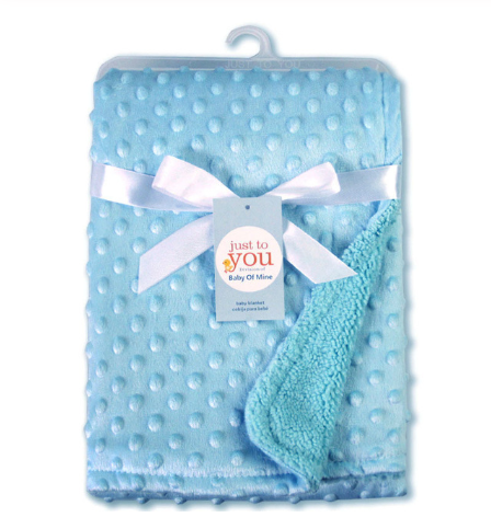 Double-Sided Fleece Throw Blanket, Ultra-Soft Lambswool