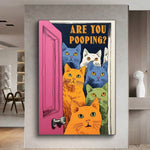 Creative Nordic Canvas Wall Art for Kids' Rooms