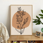 Boho Landscape Canvas Wall Art Set of 6 (11.8x15.7in)
