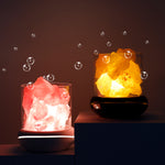 LED Rechargeable Anion Salt Lamp for Atmosphere Lighting