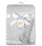 Double-Sided Fleece Throw Blanket, Ultra-Soft Lambswool