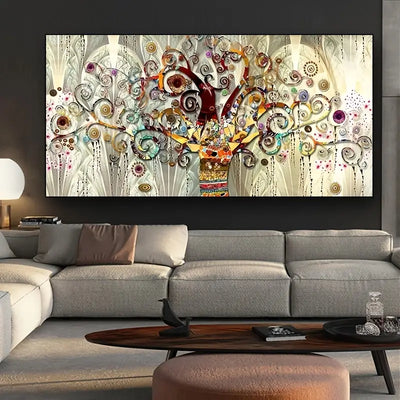 Tree of Life by Gustav Klimt Canvas Wall Art Print