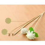 Reed Diffuser Oil Refill with Dried Flowers for Home