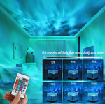Dynamic 16-Color Water Wave Projector Lamp