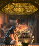 Rotating Starry Sky Dream Light Projector Night Lamp