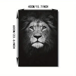 3pcs Animal Canvas Wall Art for Living Room Decor