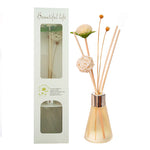 Reed Diffuser Oil Refill with Dried Flowers for Home