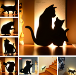 Voice-Controlled Night Light, Silhouette & Projector Lamp