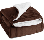 Cozy Sherpa Lamb Fleece Blanket