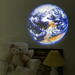 Moon Lamp Projector USB Powered Night Light for Kids
