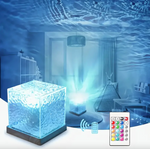 Dynamic 16-Color Water Wave Projector Lamp
