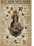 Frameless Witches Posters Canvas Wall Art for Home Decor