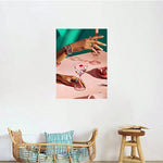 Creative Nordic Canvas Wall Art for Kids' Rooms