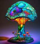 Magic Color Mushroom Lamp Decorations