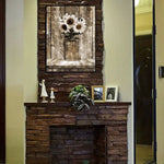 Rustic Floral Sunflower Canvas Wall Art for Home Decor
