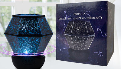 Rotating Starry Sky Dream Light Projector Night Lamp